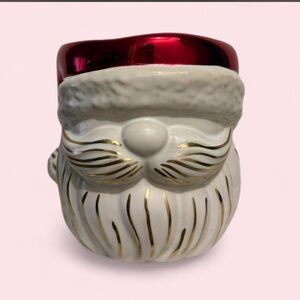 Bath & Body Works Santa Ceramic 3 Wick Pedestal
Candle Holder